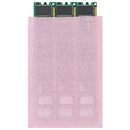 Bsc Preferred 4 x 6'' Anti-Static Flush Cut Foam Pouches, 500PK BUY00025535